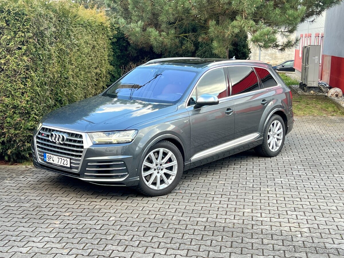 Audi SQ7 4,0 TDi QUATTRO MATRIX MASÁŽE / 2018