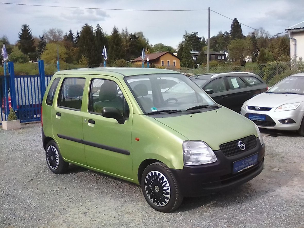 Opel Agila, 1.0i , doložená historie, kombi,