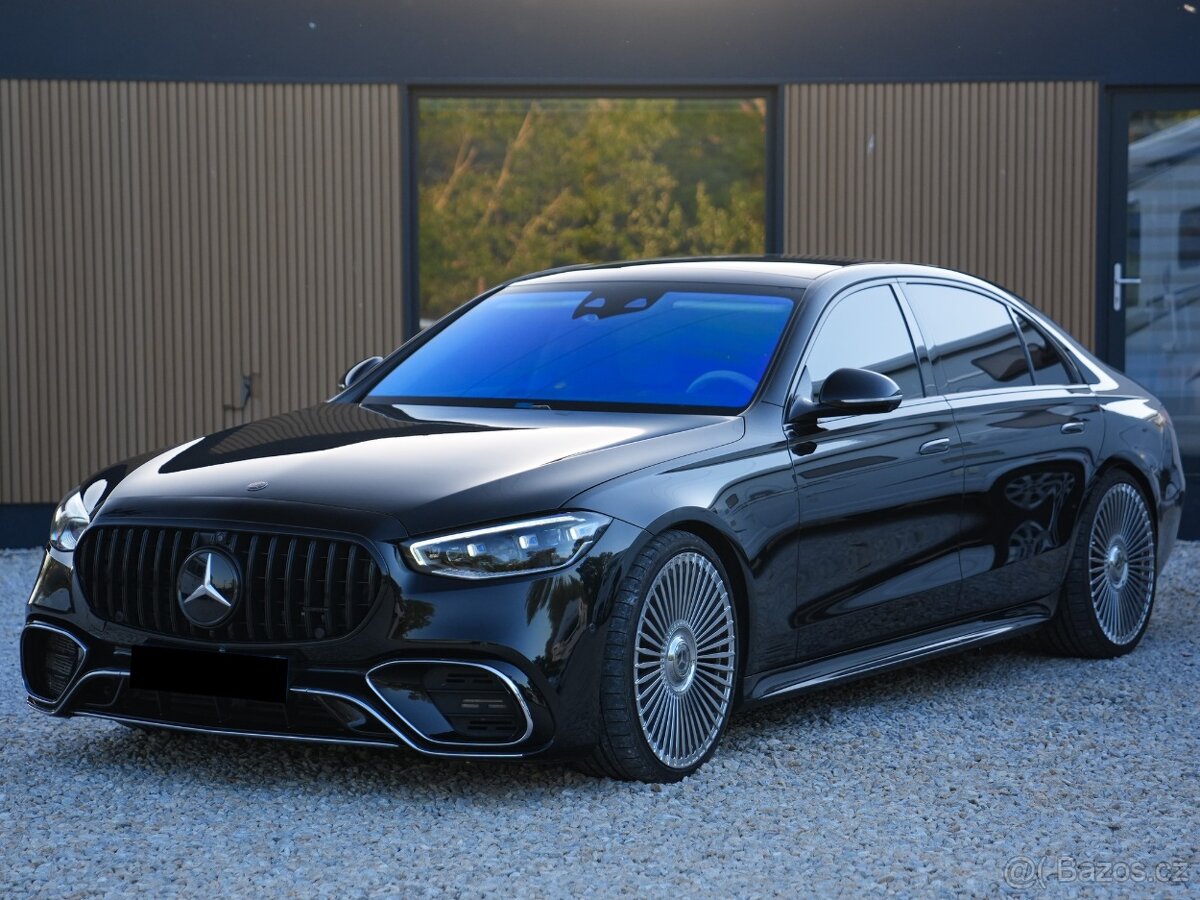 Mercedes-Benz S 400 d L AMG Pano, Burmester, SoftClose,natáč