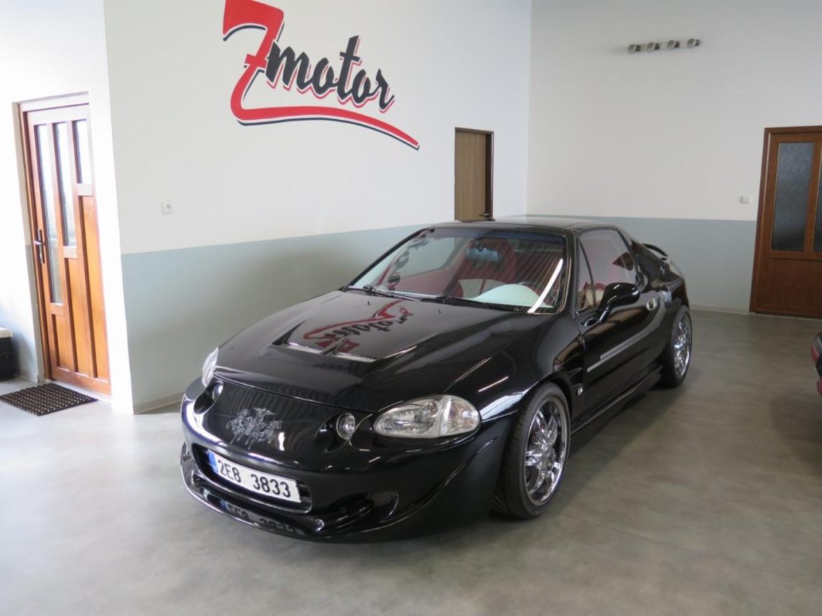Honda CRX, 1.6 16V, muzika, podvozek, atd, sedan,