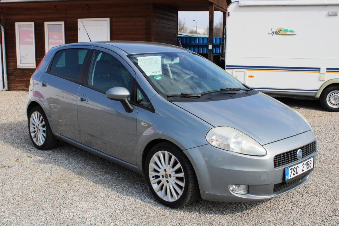 Fiat Grande Punto, 1,4i KLIMA EL.OKNA ALU17 KŮŽE,
