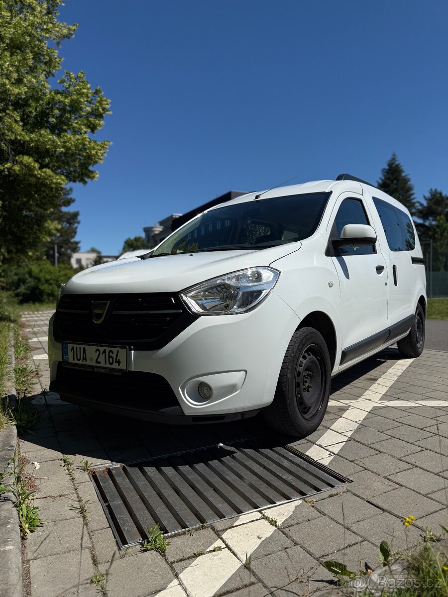 Dacia Dokker 1.6 75kw + nově zabudované LPG