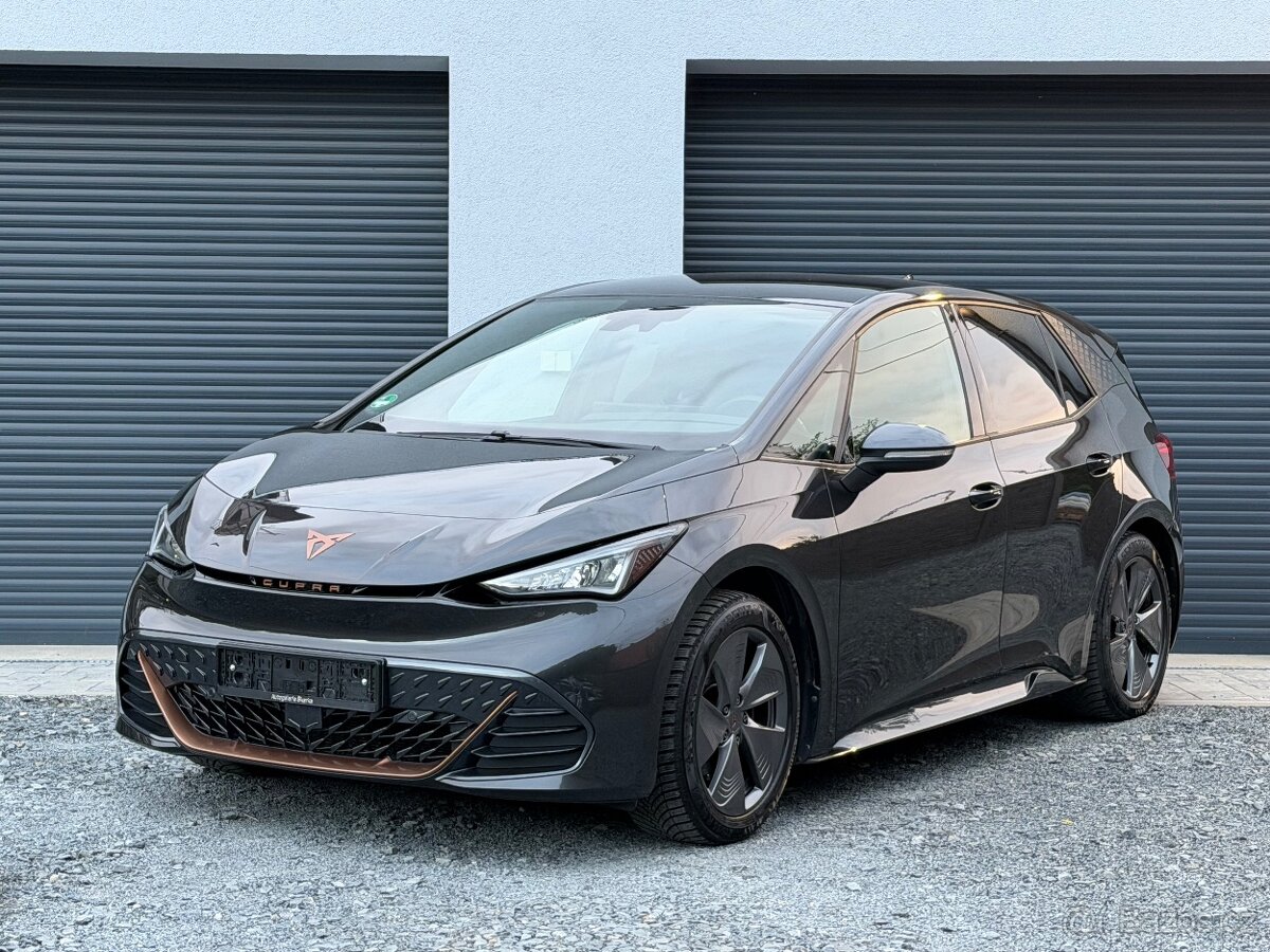 CUPRA BORN 62kwh 150KW KAMERA VYHŘEV TEPELKO 88tkm 2023