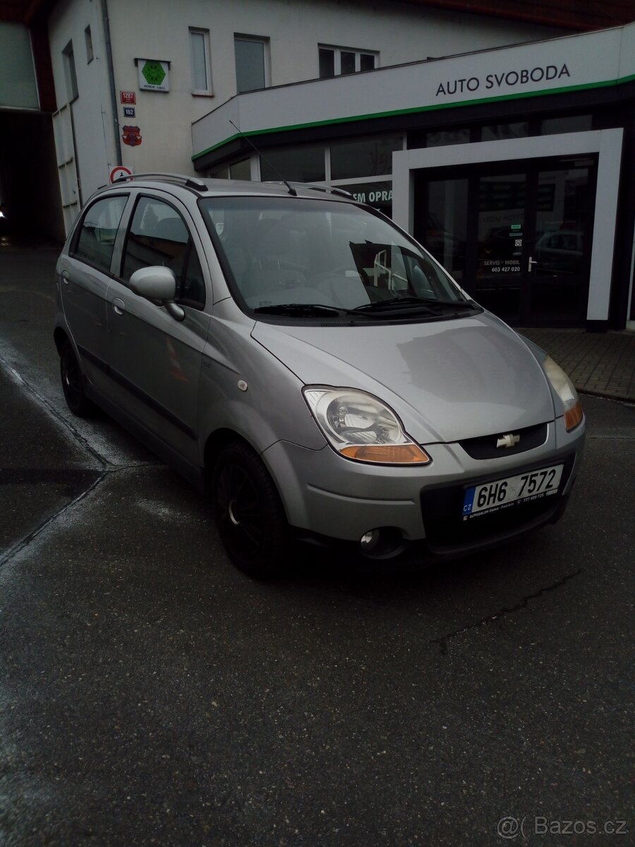 CHEVROLET MATIZ 1.0 48 KW s klima - prodám+zimní pneu