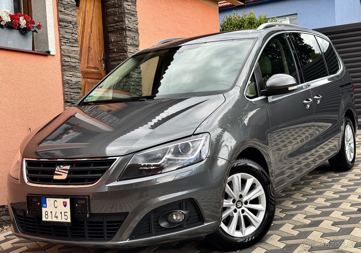 Seat Alhambra 2.0TDI 110Kw 150k DSG Style 7-Miestne Kamera