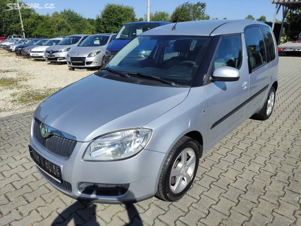 ŠKODA ROOMSTER 1.9 TDi 77KW,STYLE,ZÁVĚS,KLIMA,ALU.