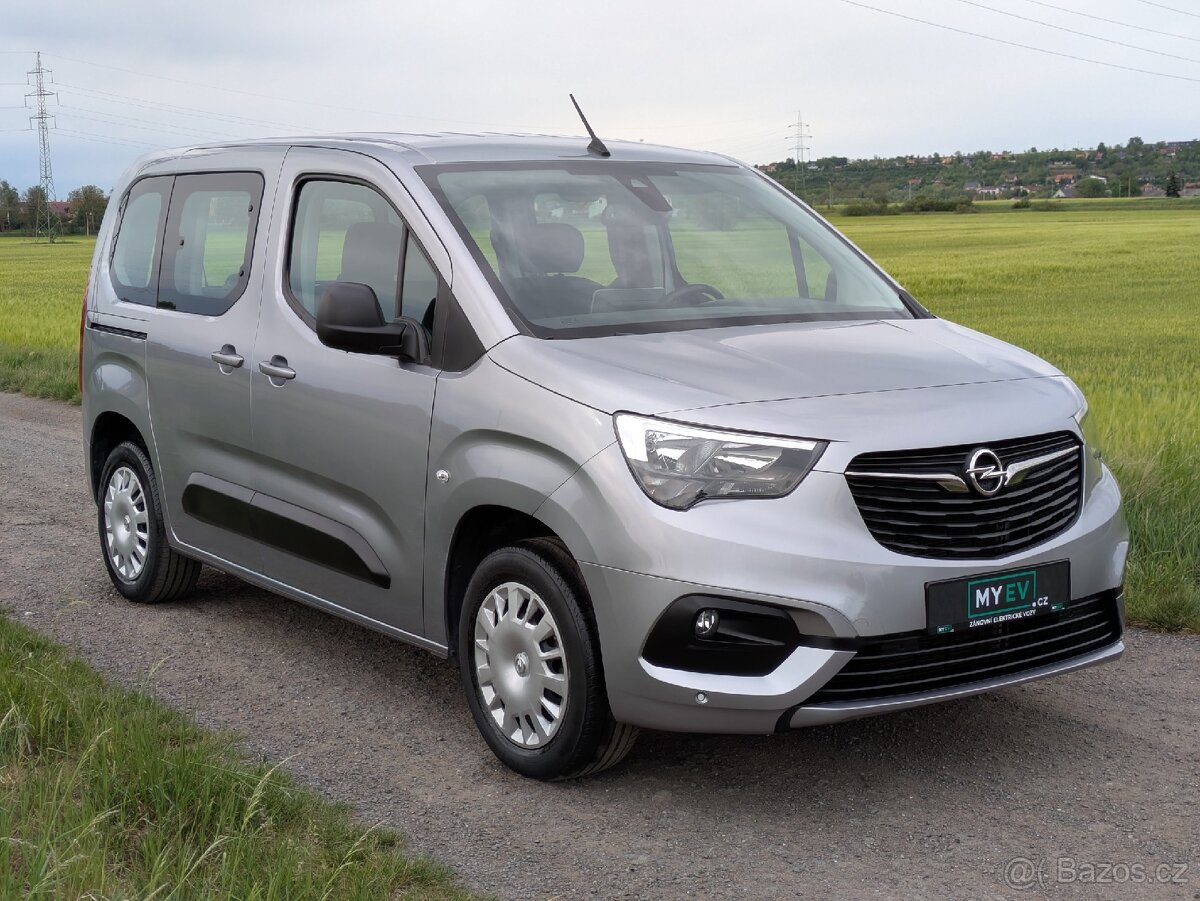 OPEL E-COMBO 50kWh, ELEGANCE, ZÁRUKA, DPH, SOH 93%
