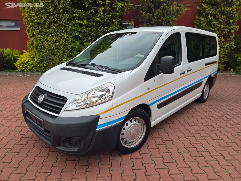 Fiat Scudo 2.0JTD 88kW DPH,LONG,9.míst,tažné,1.maj