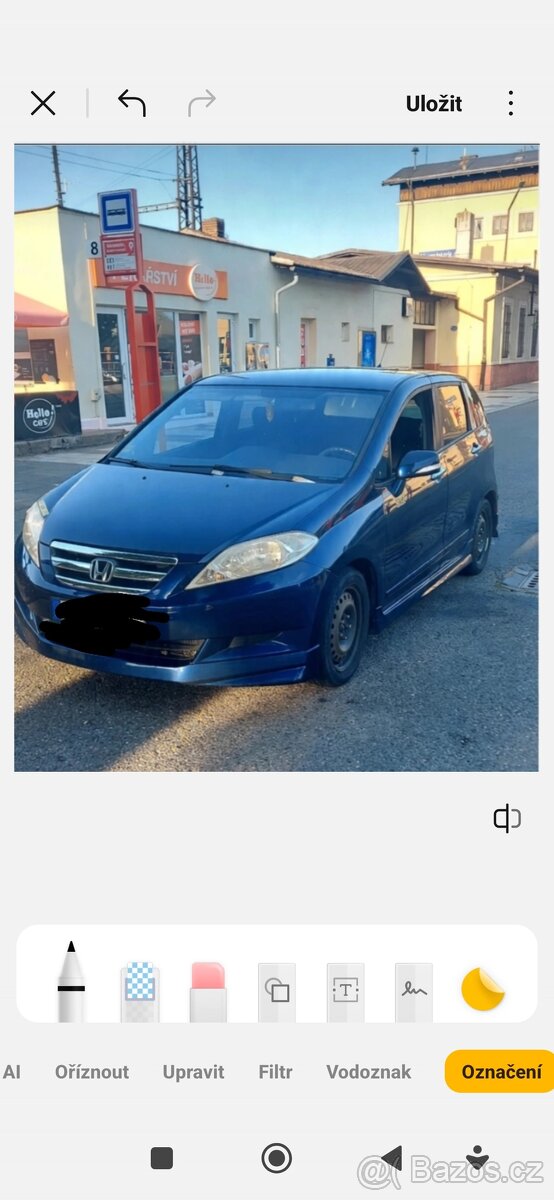 Prodám Honda FR-V 6 míst
