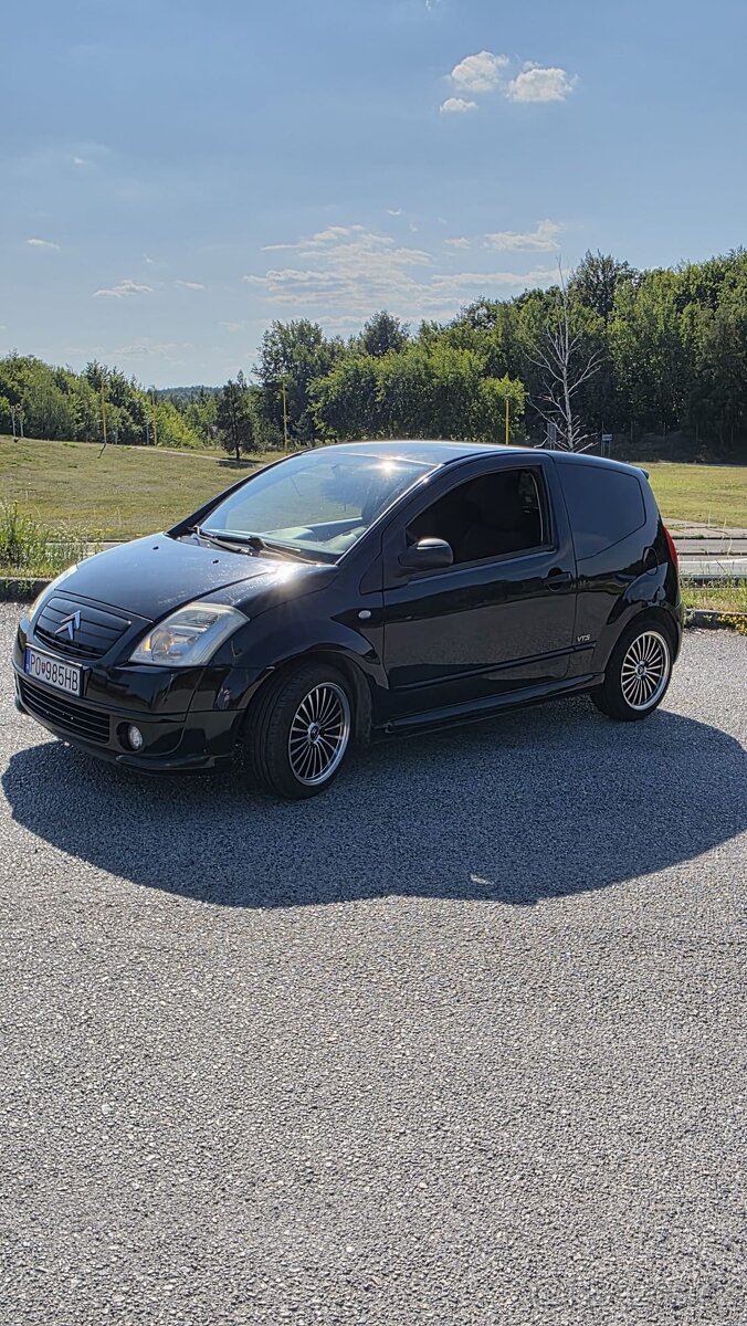 Citroen C2 VTS 90kw Top Stav bez hrdze