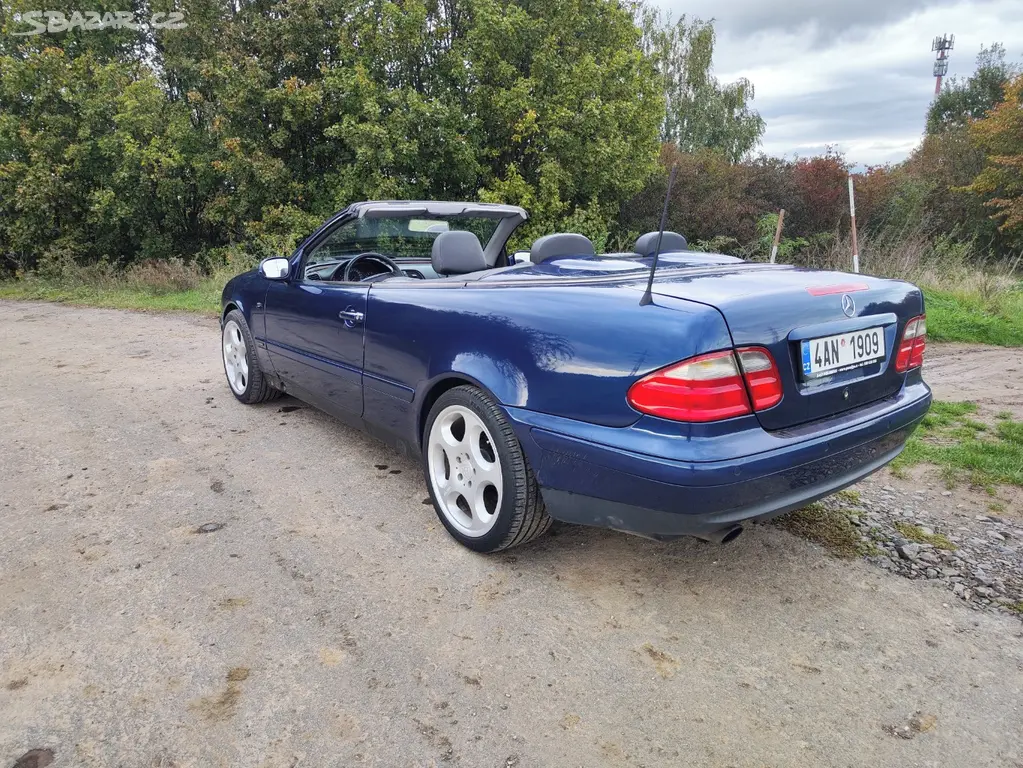 Mercedes CLK W208 2.3 kompresor 142kw cabrio