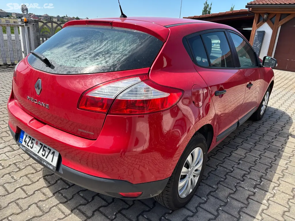Renault Megane 1,6i- 74kw, r. 2011, naj. 150.tkm,