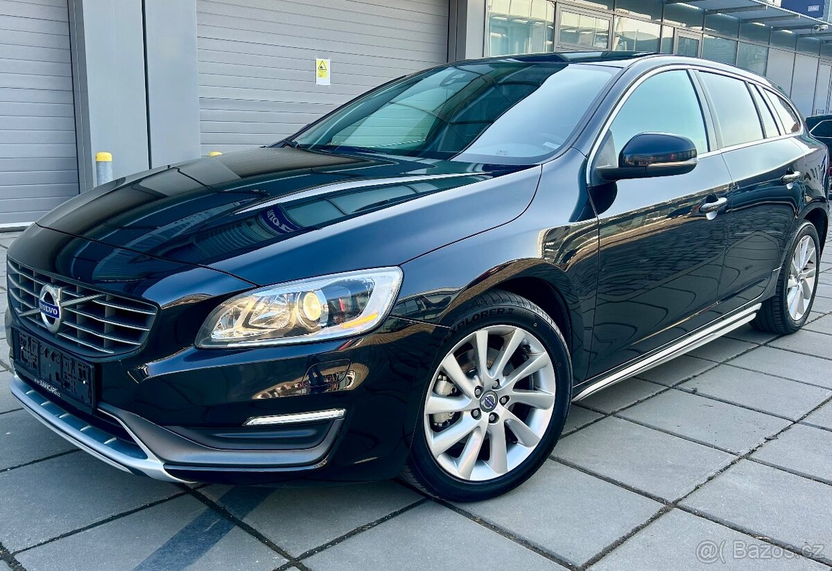 VOLVO V60 2.0D4 120KW 5VÁLEC MANUÁL-XENON-PDC-VYHŘEV