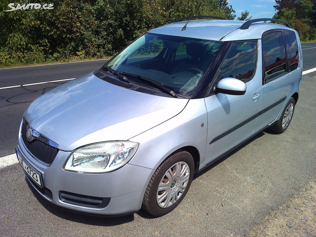 Škoda Roomster, 1.2HTP, 51kW, klima, tažné