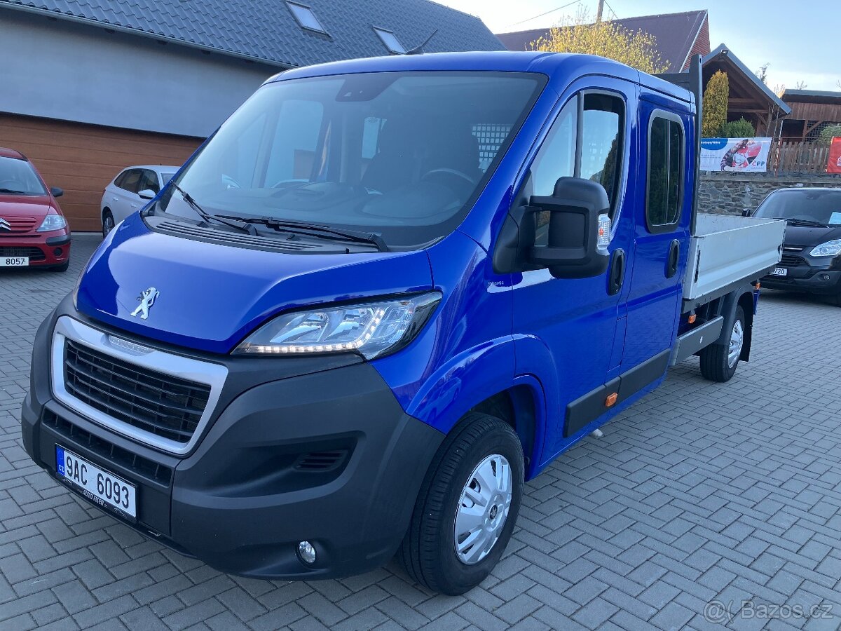 Peugeot Boxer 2.2 BHDI 3500 L3 / 7MÍST, 50TKM, ČR/