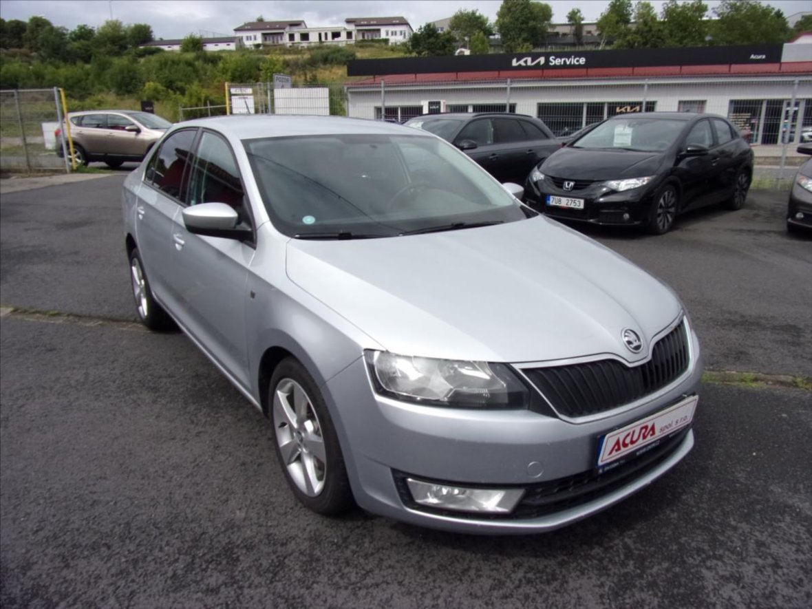 Škoda Rapid, 1,6 TDI Elegance 77kW ČR, sedan,
