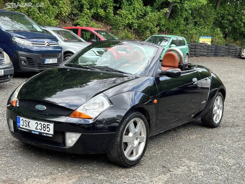 Ford Streetka 1.6i 70kW kabrio klima 2003 180tkm
