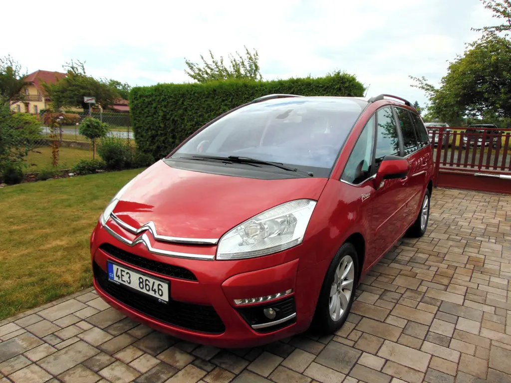 CITROEN C4 GRAND PICASSO 1.6 HDI 82KW, ČR, 1.MAJ
