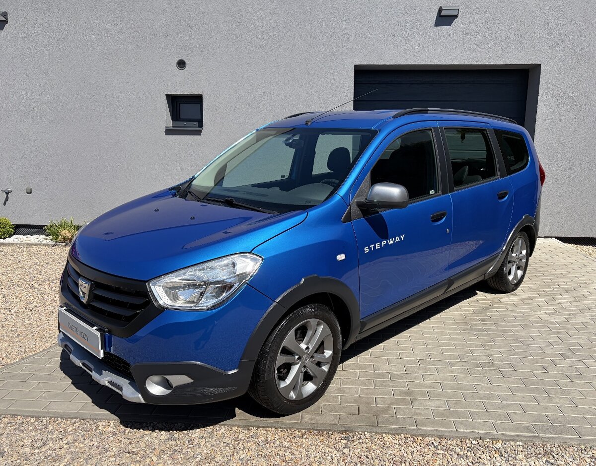 Dacia Lodgy STEPWAY 1.2 85KW, Po 1. Majiteli, Po servisu