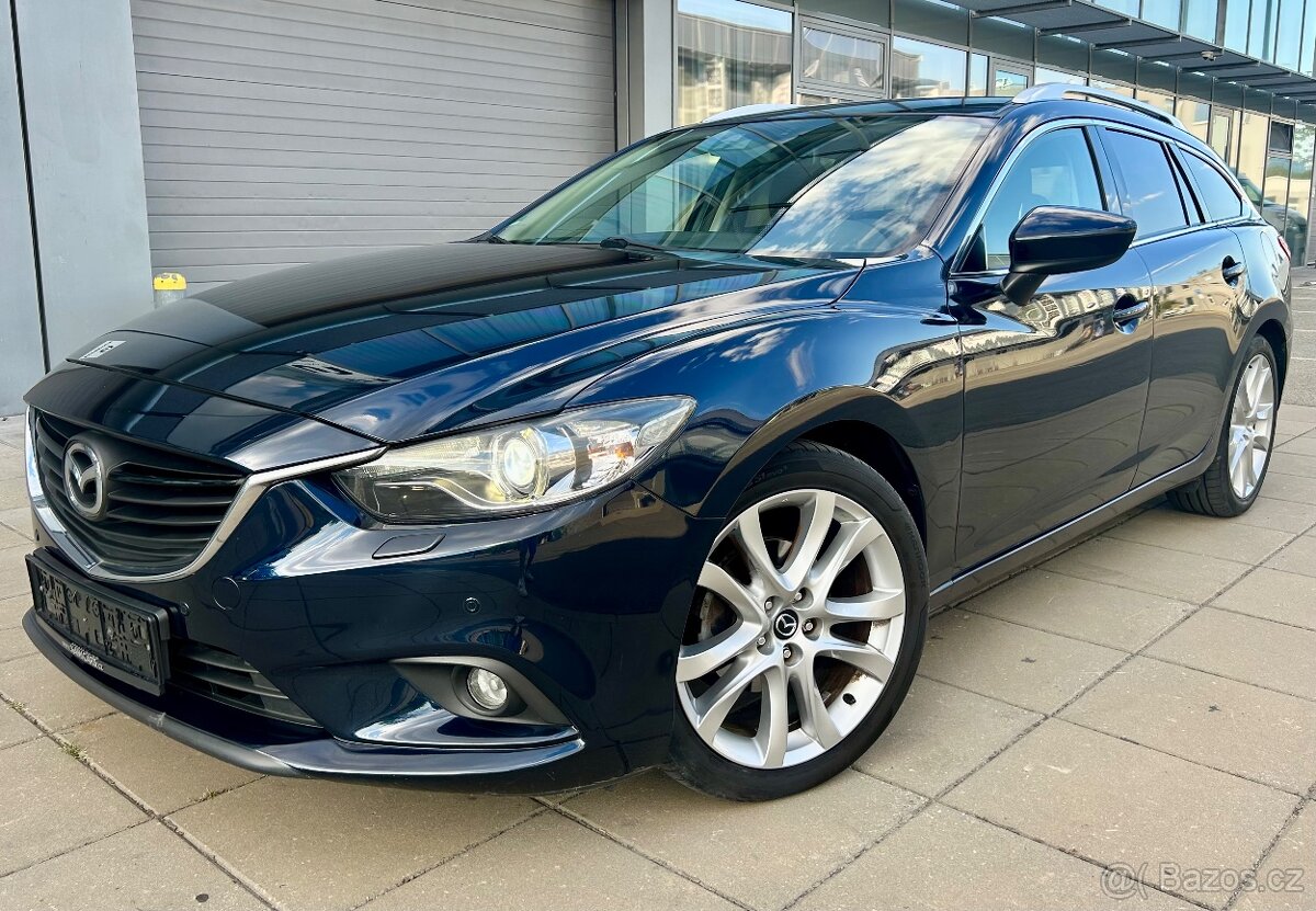 MAZDA 6 2.0 121KW BENZIN XENON-RVM-BOSE-KAMERA-TAŽNÉ-1Maj