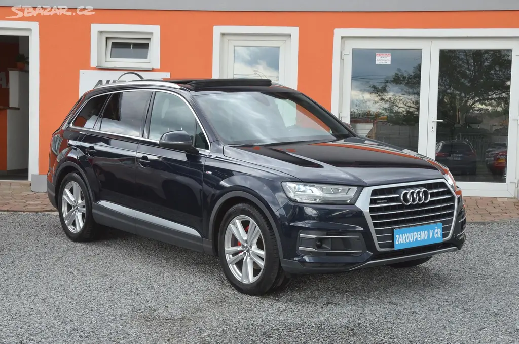 Audi Q7, 3.0 TDi Quattro S-LINE / ČR