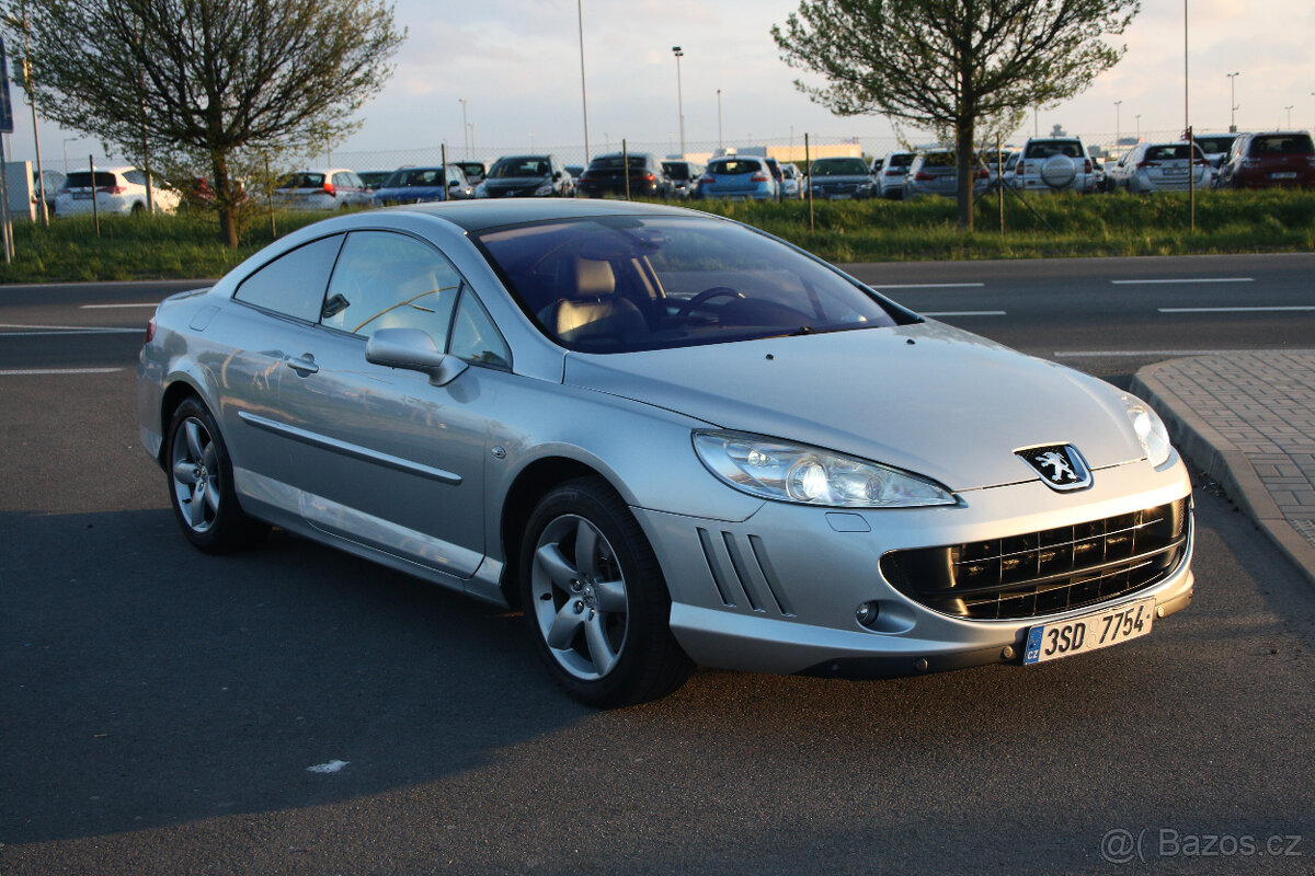Peugeot 407 Kupé, 100 kW, sada kol, STK do 2028