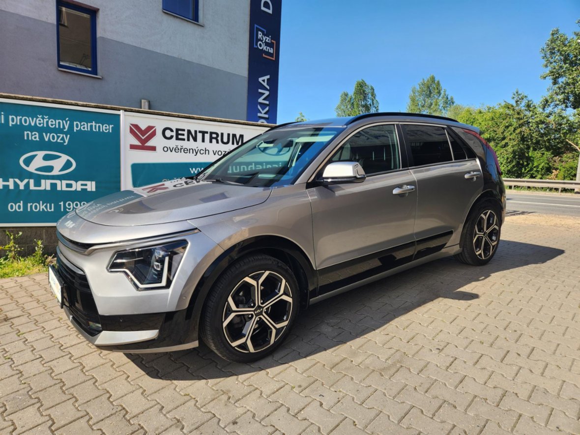 Kia Niro, 1.6-HYBRID-V ZÁRUCE-NAVI-KŮŽE, CUV,