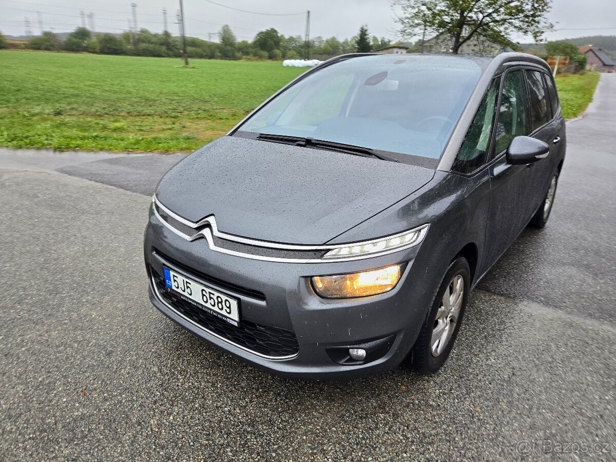 C4 Grand Picasso 2016| 1,6HDi | CZ |102tis.| serviska |7míst