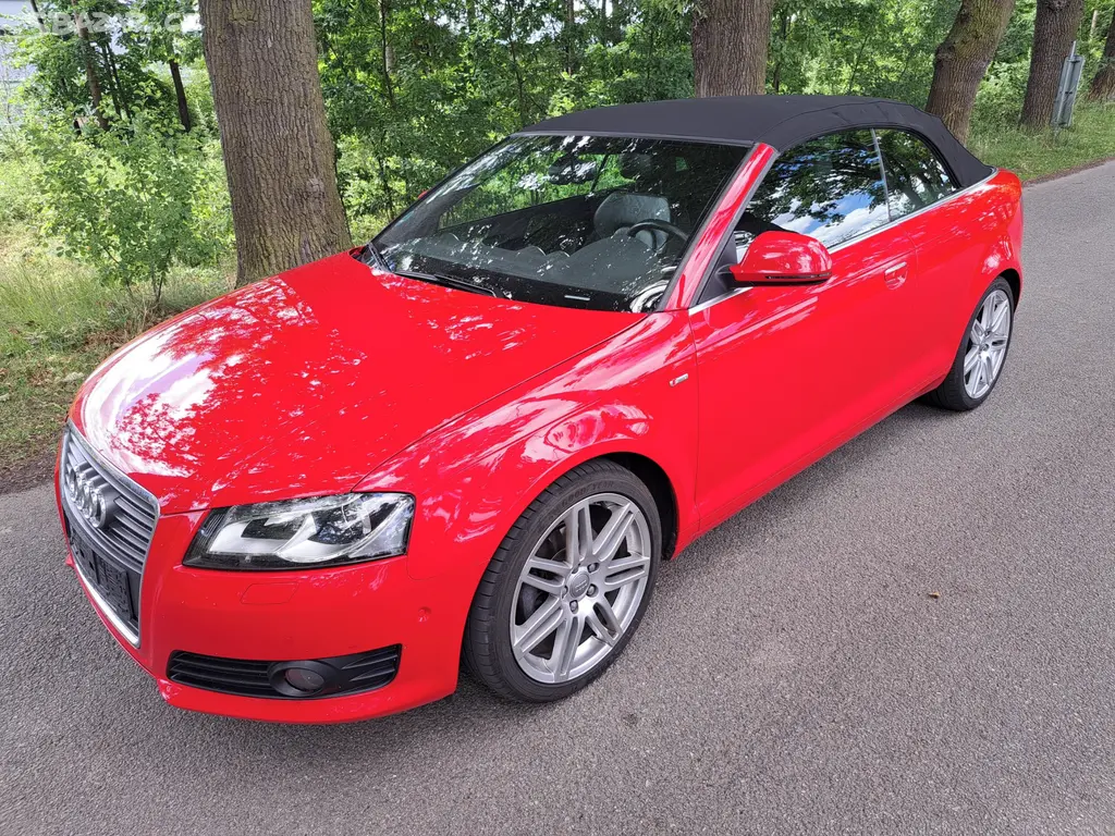 Audi A3 1.8i, Cabrio, 118KW, S-Line, velmi pěkné