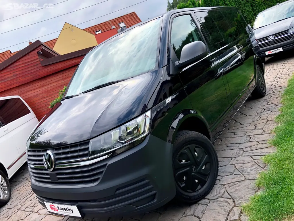 VW Transporter T6.1 LONG-DPH-barva Black Multivan