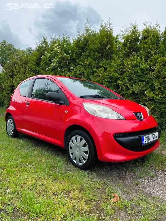 Peugeot 107 1.0i 50kw,rok 2007,STK 03/2028,Euro4