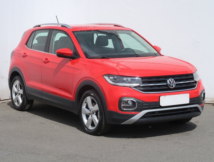 VW T-Cross, 1.0 TSI, ČR,2.maj, Serv.kniha,, SUV,