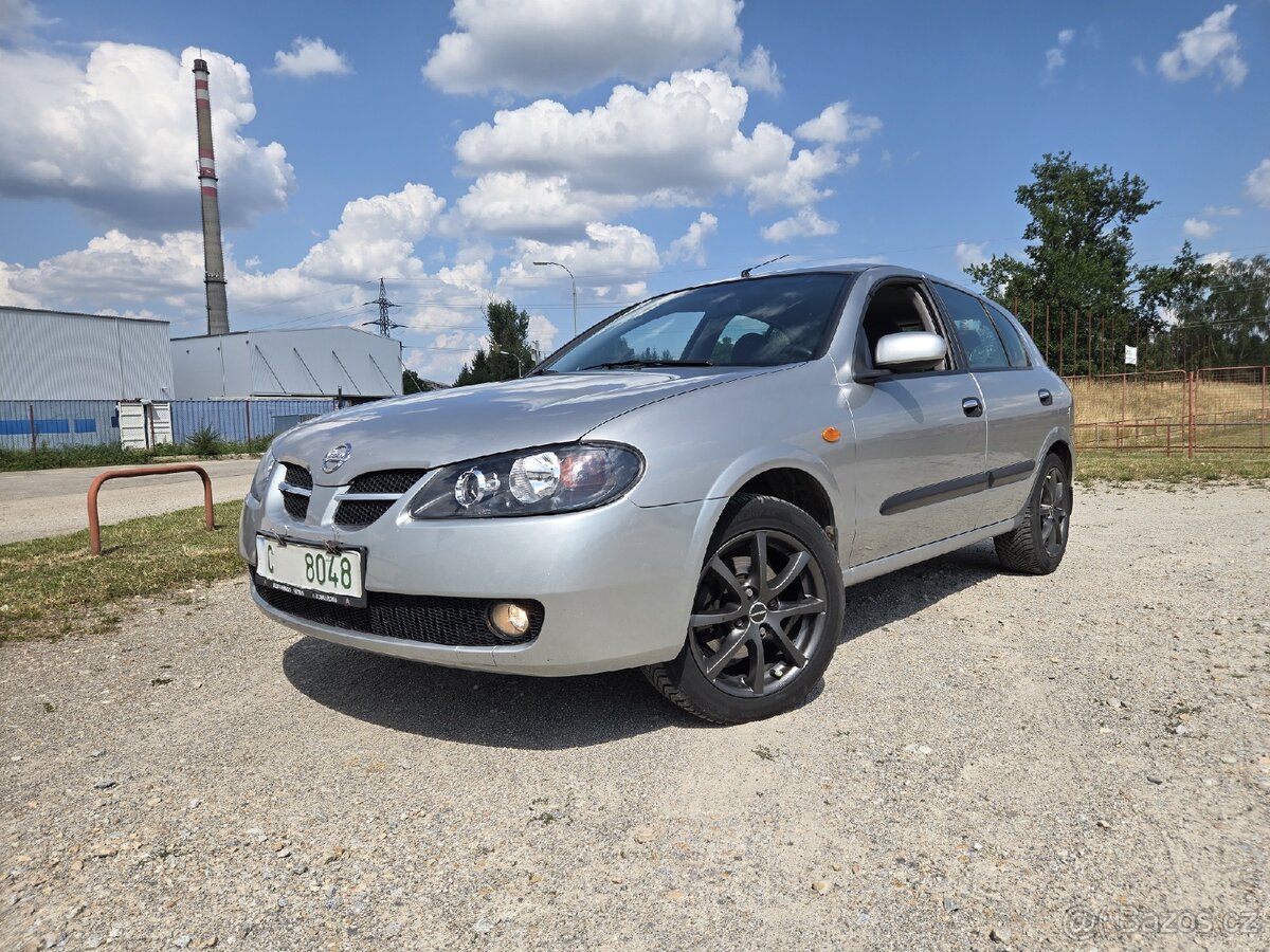 Nissan Almera 1.5D,60kw, nová STK, najeto 100tis km.