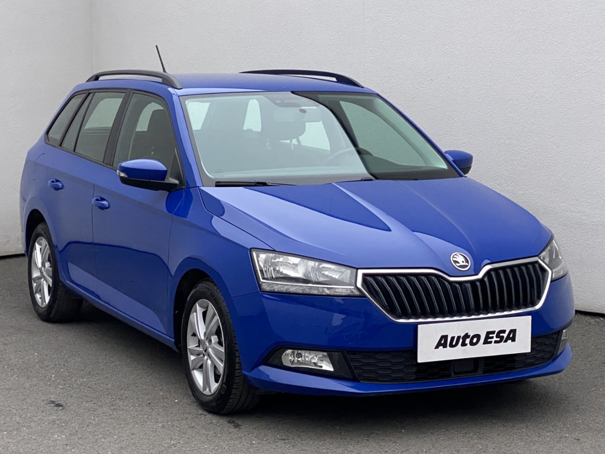 Škoda Fabia III, 1.0 TSion, ČR, kombi, benzín