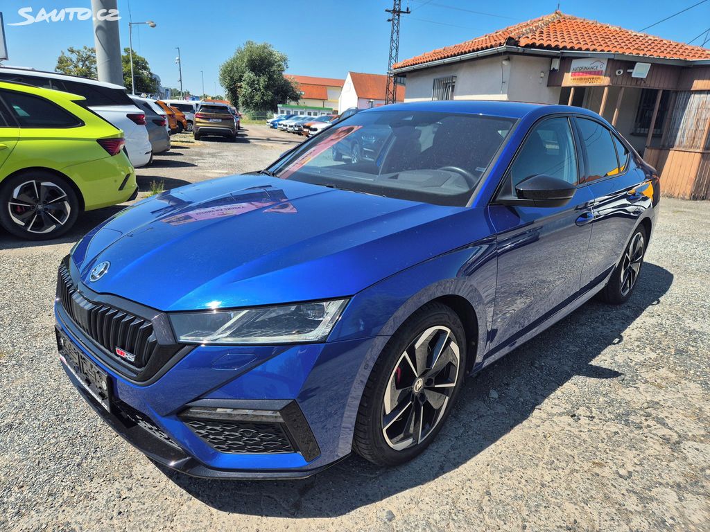 Škoda Octavia, RS 2,0TSI DSG 180kW, CZ, záruk