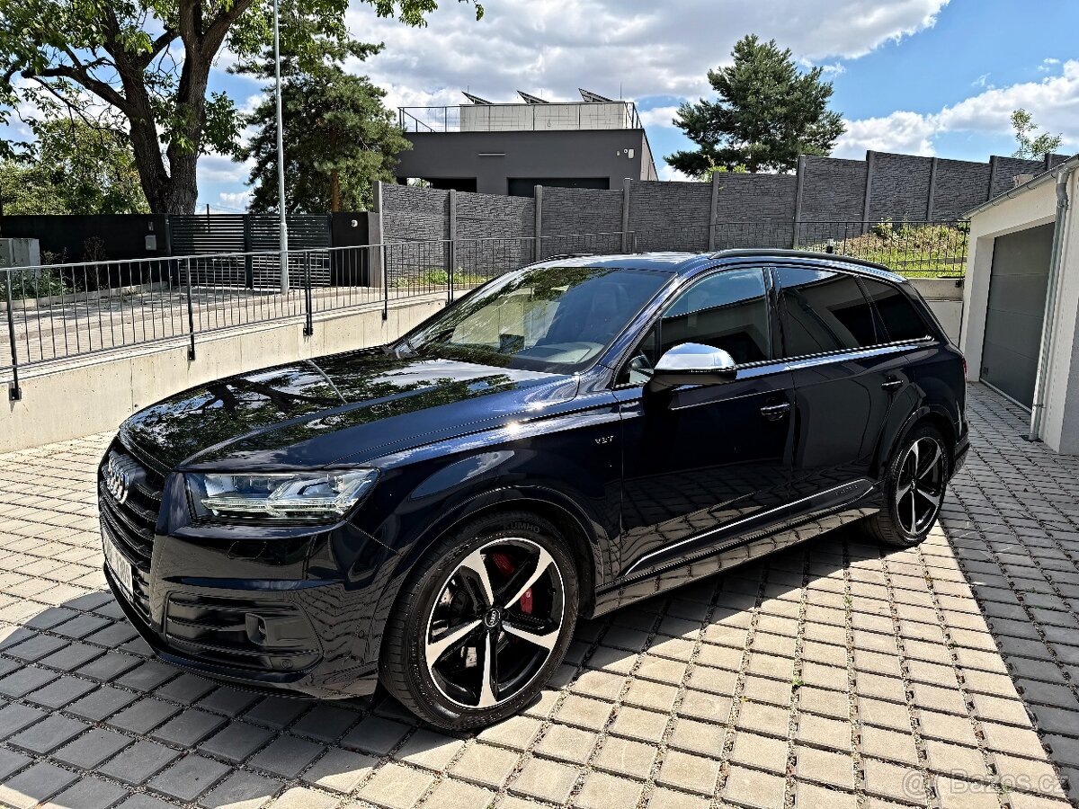 Audi SQ7, 4.0TDI,  Nezav. top., masáž., noční vid., HUD, DPH